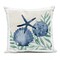 Stupell Industries Tampico Shells in Blue Outdoor Pillow, 18 x 7 x 18